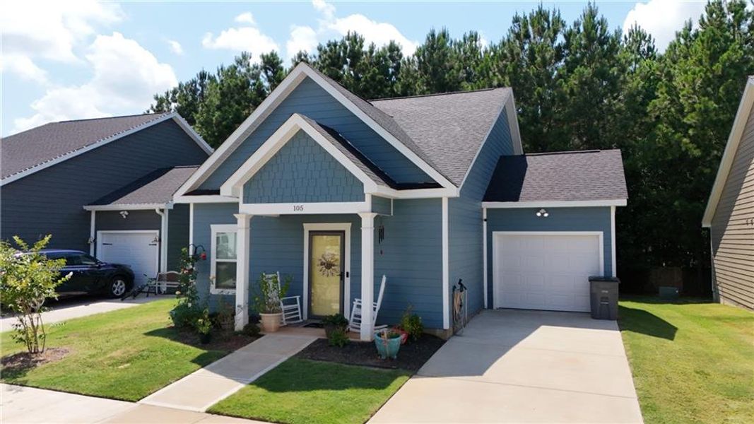 Front exterior of a new home in , LaGrange, GA, highlighting curb appeal (Image 21). Front exterior of a new home in , LaGrange, GA, highlighting curb appeal (Image 21).