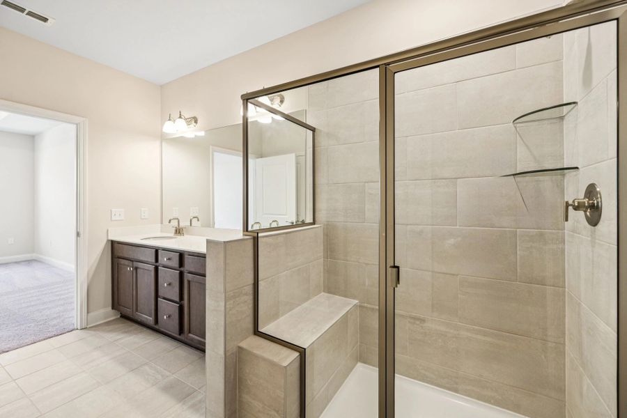 Furnished interior view inside a new home in Stewart's Glen | 55+ Community, Smyrna (Image 8). Furnished interior view inside a new home in Stewart's Glen | 55+ Community, Smyrna (Image 8).