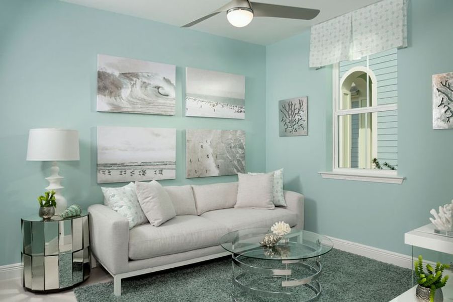 Representative furnished interior of a home built from the Antigua by Minto Communities in Latitude Margaritaville Watersound, Panama City Beach (Image 8). Representative furnished interior of a home built from the Antigua by Minto Communities in Latitude Margaritaville Watersound, Panama City Beach (Image 8).