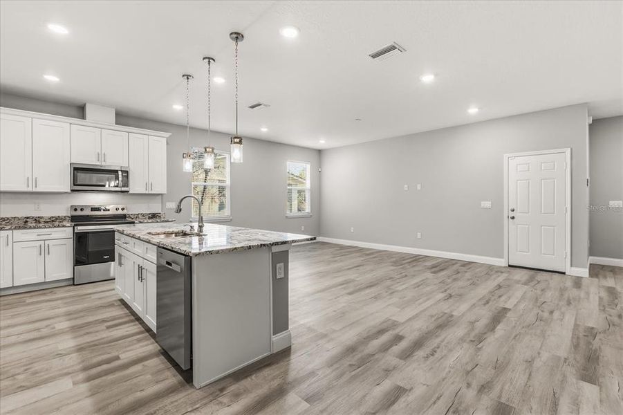 Furnished interior view inside a new home in , Sanford (Image 10).
