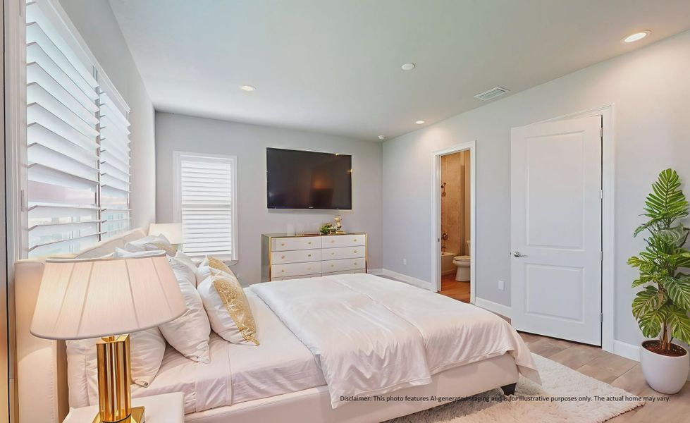 Furnished interior view inside a new home in Verona Oceanside, Ormond Beach (Image 6).