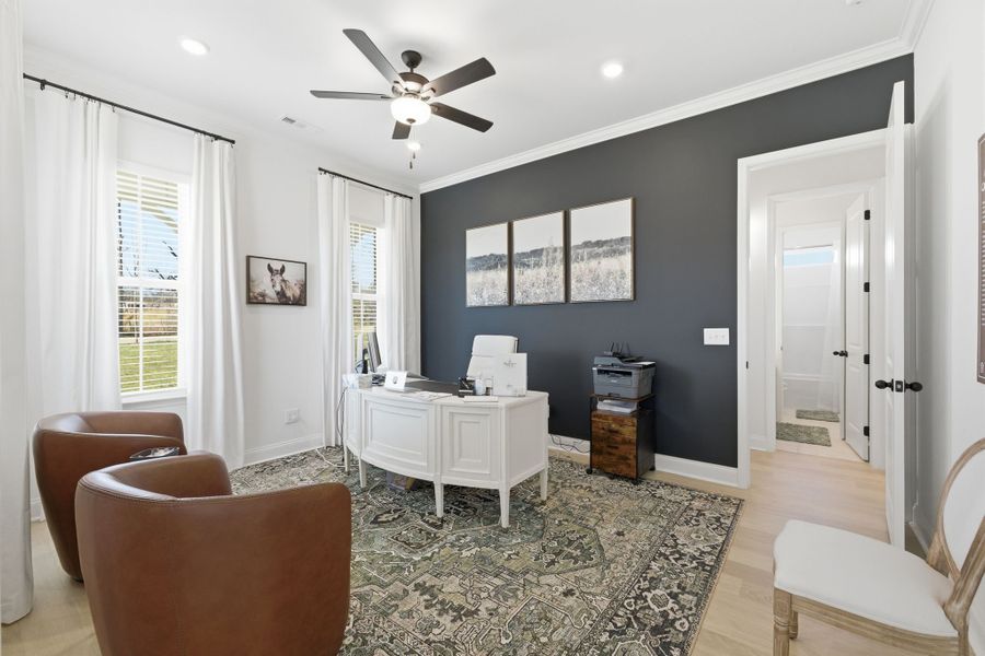 Furnished interior view inside a new home in Marlon's Creek, Spring Hill (Image 26).