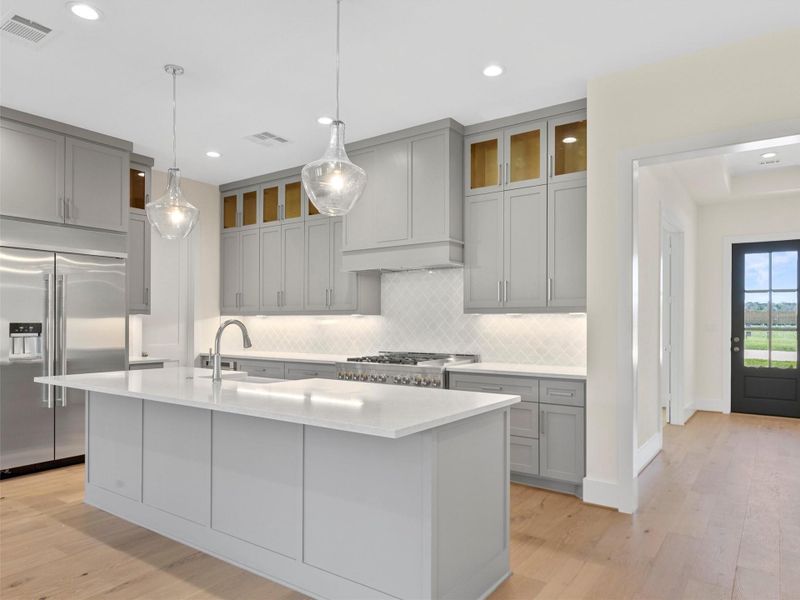 Furnished interior view inside a new home in , Smithville (Image 9).