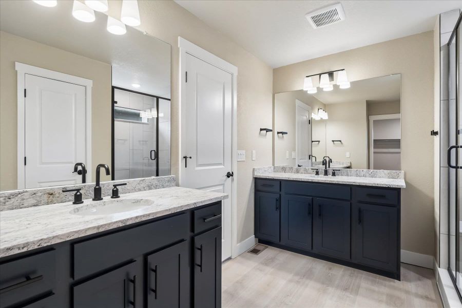 Furnished interior view inside a new home in Aspen Meadows-4, Colorado Springs (Image 13).
