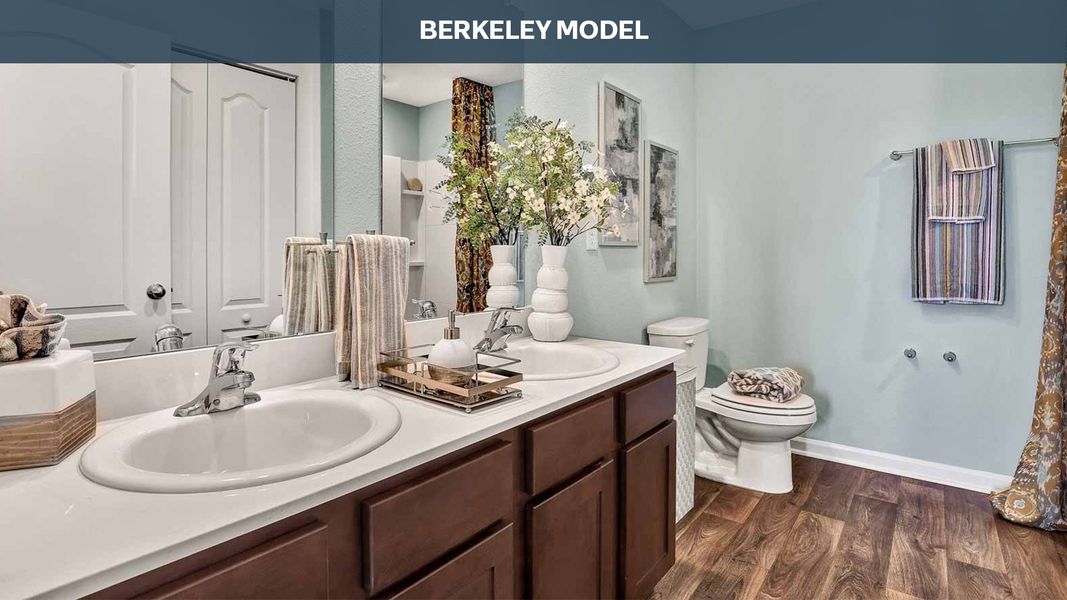 Representative furnished interior of a home built from the Berkeley by D.R. Horton in The Arbors, Jacksonville (Image 13). Representative furnished interior of a home built from the Berkeley by D.R. Horton in The Arbors, Jacksonville (Image 13).