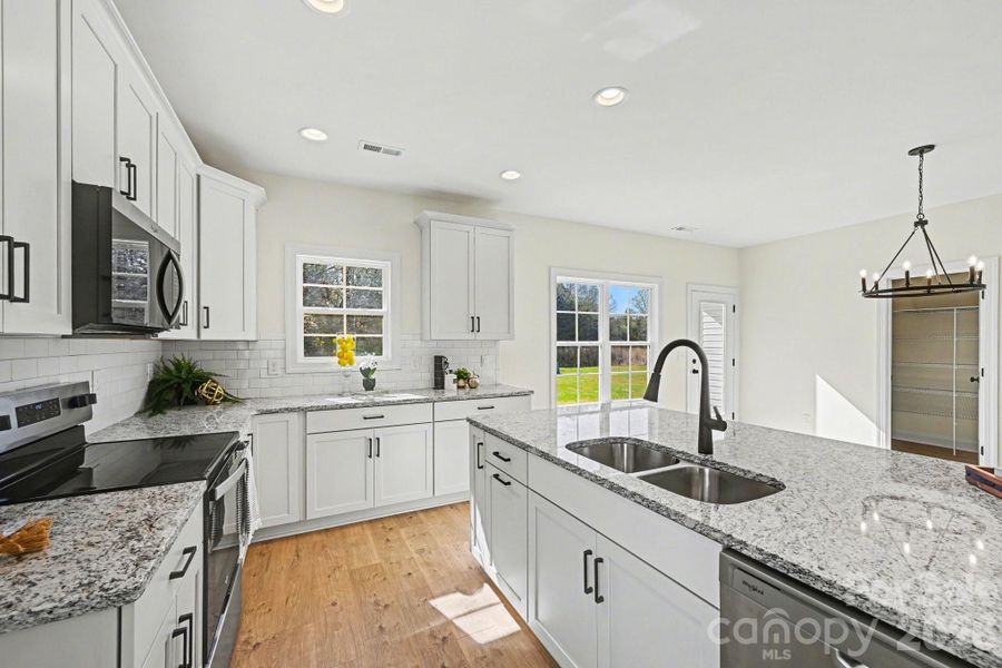 Furnished interior view inside a new home in , Salisbury (Image 13).