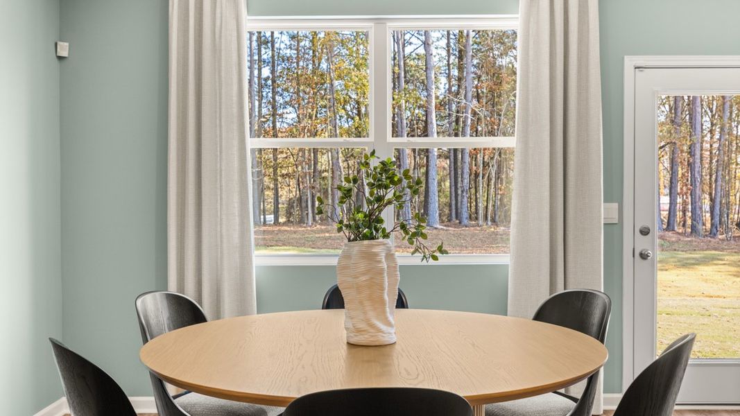 Representative furnished interior of a home built from the ARIA Express by D.R. Horton in WillowBrook, Winder (Image 14).