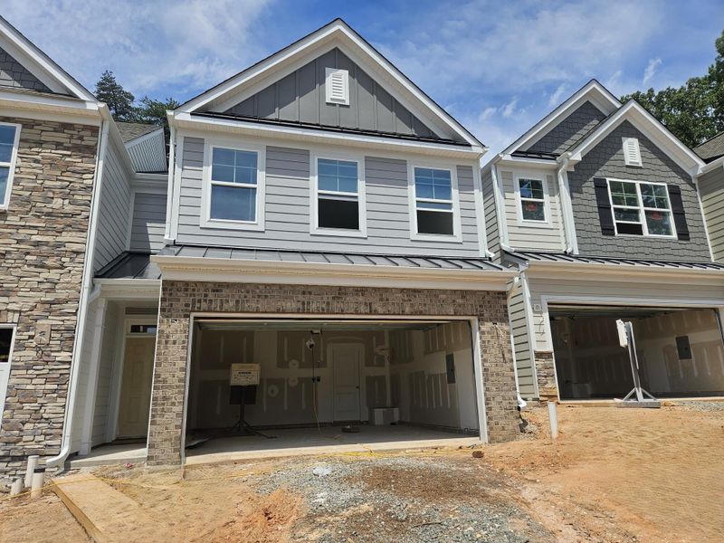 In-progress construction of a new home in Harbor Crossing, Greensboro, NC (Image 3).