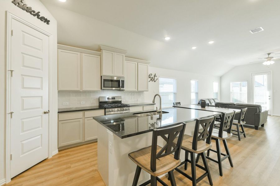 Furnished interior view inside a new home in Oakwood Estates, Waller (Image 27).