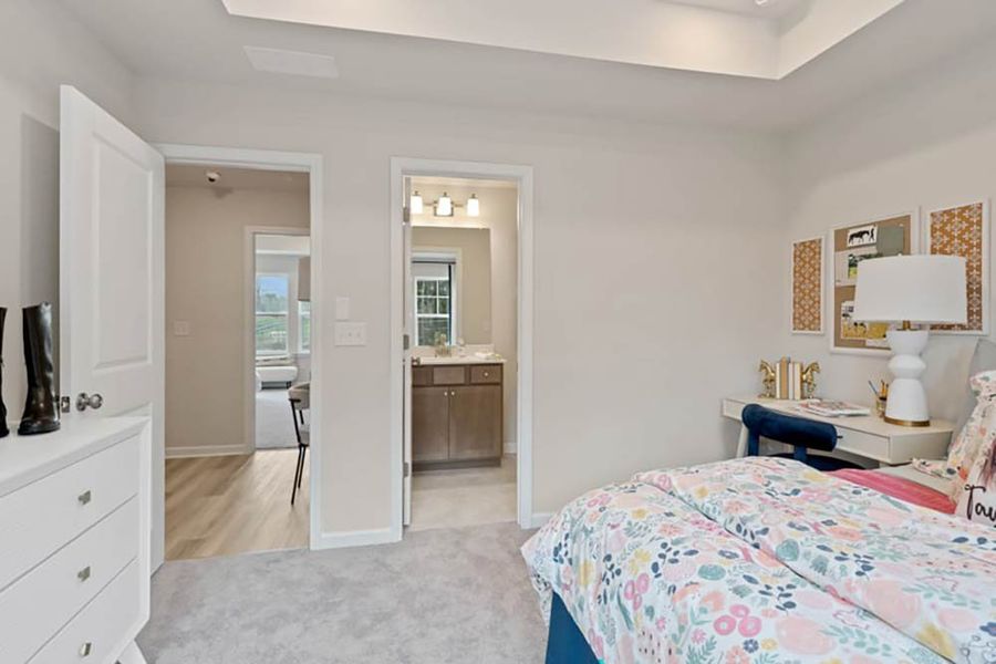 Furnished interior view inside a new home in Chandler Run, Tucker (Image 26).