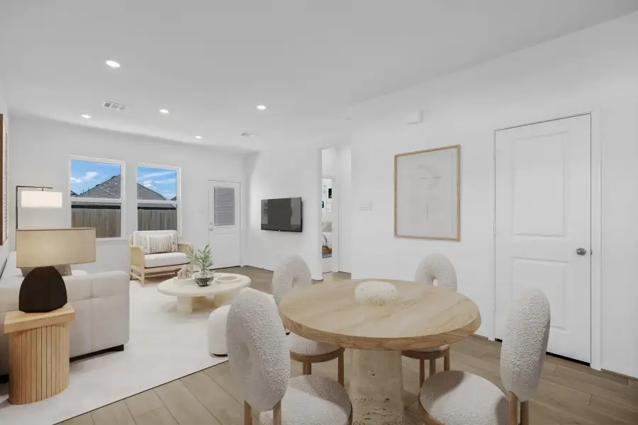 Furnished interior view inside a new home in Redbud, Hockley (Image 3).