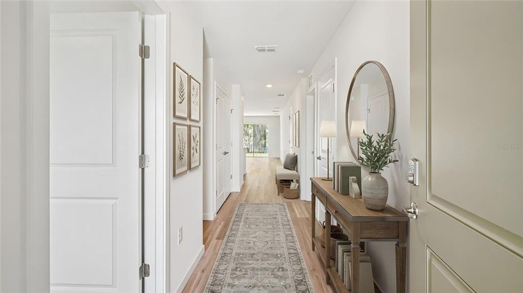 Furnished interior view inside a new home in Somerset Bay, Spring Hill (Image 3).