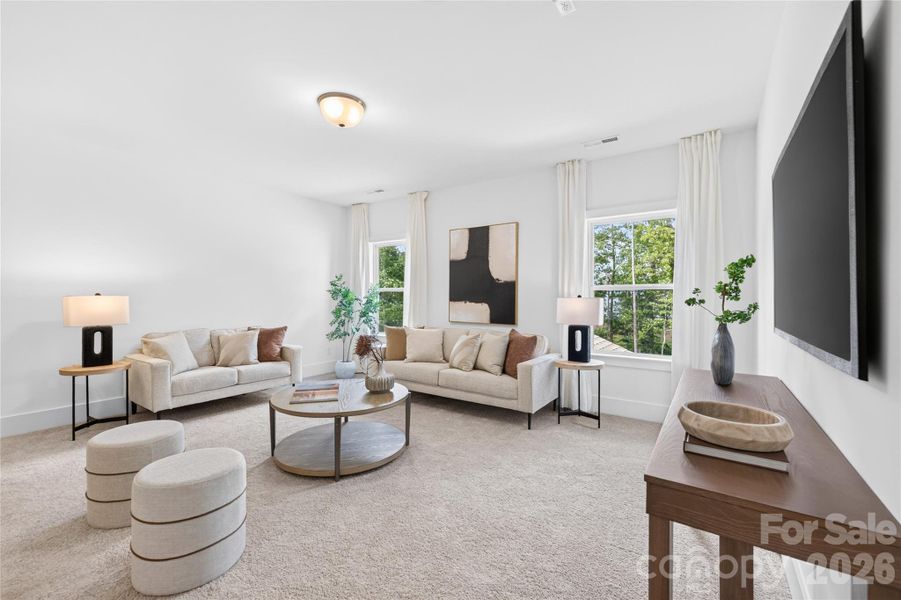 Furnished interior view inside a new home in Edgewater Lakeview On Your Lot, Lancaster (Image 13).