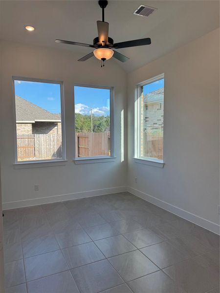 Spacious, unfurnished interior of a new home in The Trails, New Caney (Image 18). Spacious, unfurnished interior of a new home in The Trails, New Caney (Image 18).