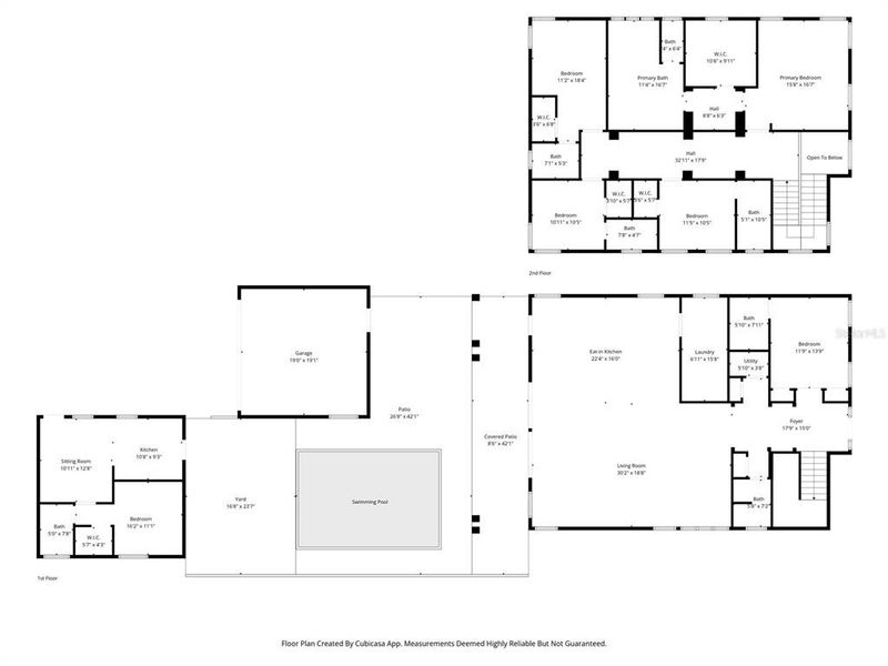 2D floor plan layout of this home in , St. Petersburg, FL (Image 5).