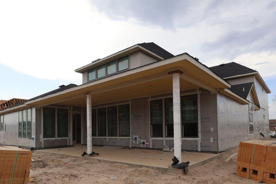 In-progress construction of a new home in Woodson’s Reserve, Spring, TX (Image 5). In-progress construction of a new home in Woodson’s Reserve, Spring, TX (Image 5).