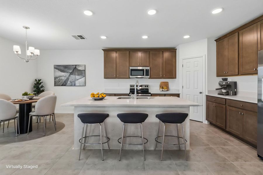 Kitchen - Virtually Staged