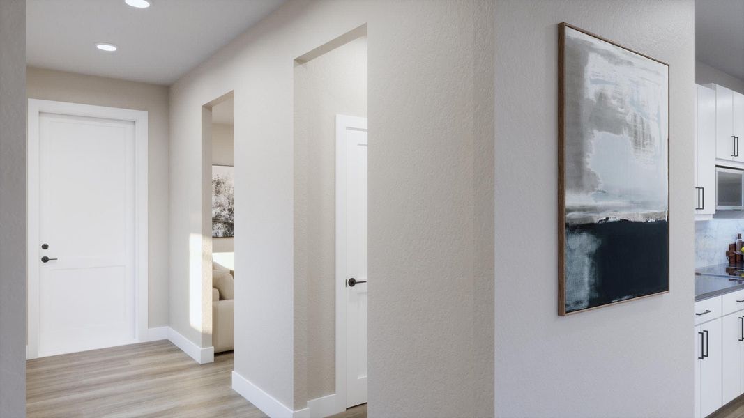 Foyer | Serenity | Trinity Gardens | New Homes in DeLand, FL by Landsea Homes