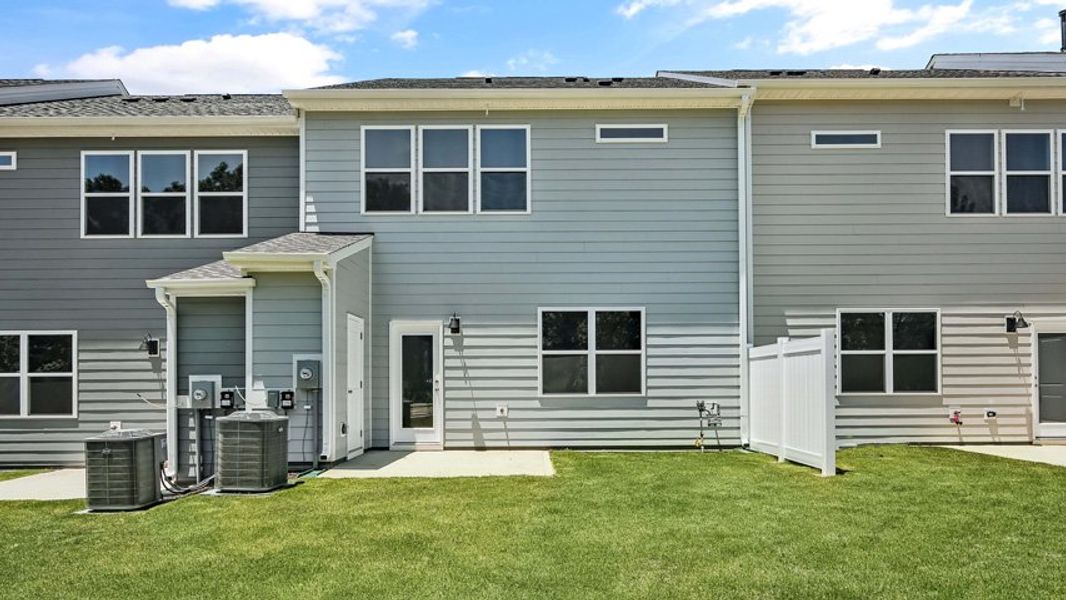Representative exterior photo of a completed home built from the DANIEL by D.R. Horton in The Townes Park, Apex, NC (Image 21). Representative exterior photo of a completed home built from the DANIEL by D.R. Horton in The Townes Park, Apex, NC (Image 21).