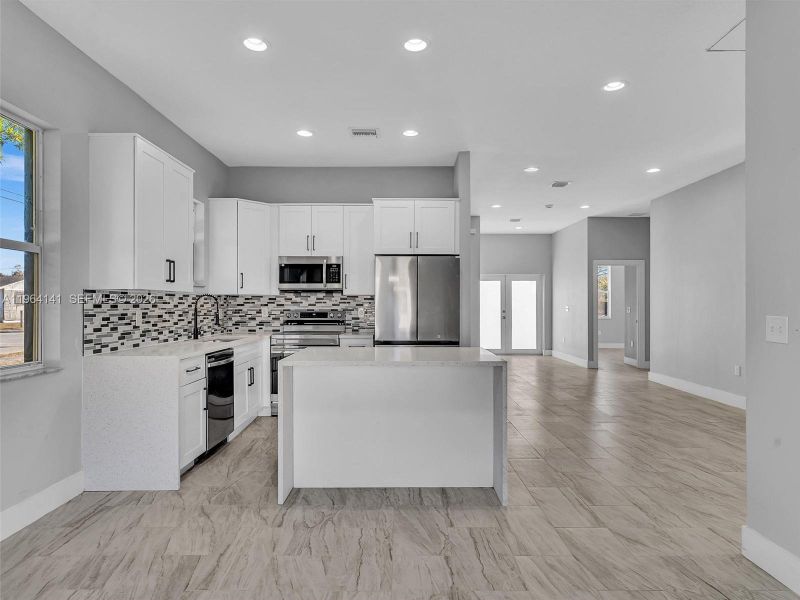 Furnished interior view inside a new home in , Fort Pierce (Image 30).