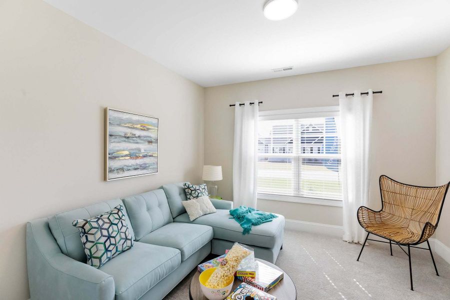 Representative furnished interior of a home built from the Carver by Caviness & Cates Communities in Maggie Way, Wendell (Image 86).