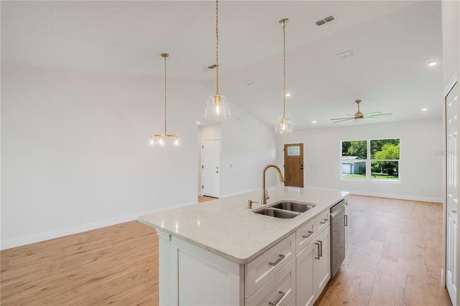 Furnished interior view inside a new home in , Deltona (Image 10).