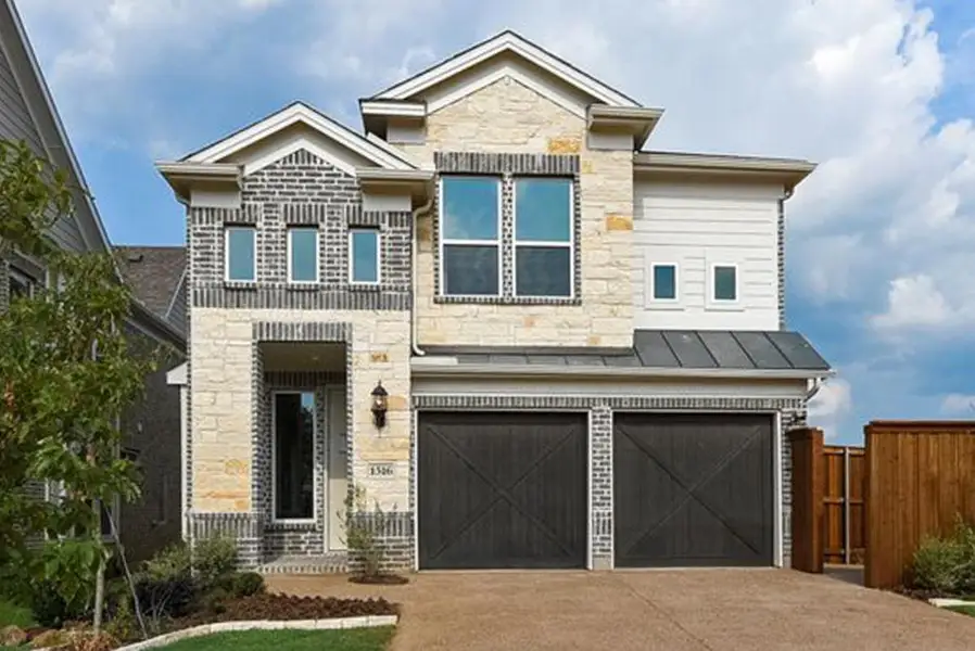 Representative exterior photo of a completed home built from the Royal Willow by Grand Homes in Trails at Cottonwood Creek, Rowlett, TX (Image 19). Representative exterior photo of a completed home built from the Royal Willow by Grand Homes in Trails at Cottonwood Creek, Rowlett, TX (Image 19).