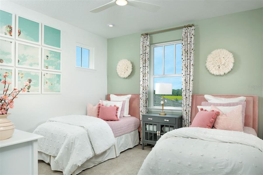 Furnished interior view inside a new home in Celebration, Celebration (Image 13).