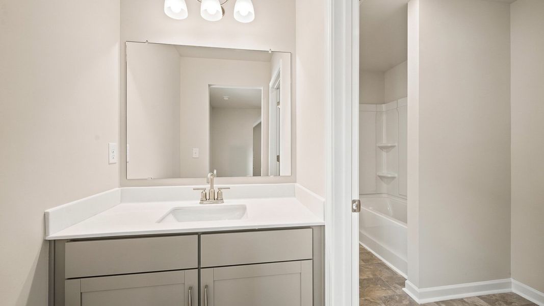 Furnished interior view inside a new home in Wildwood, Covington (Image 14).
