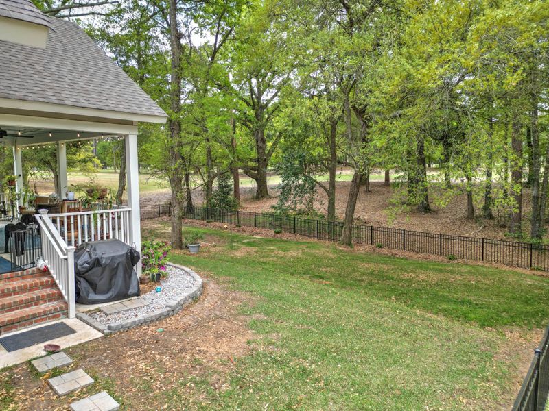 Exterior details and patio area of a home in , Santee (Image 41).