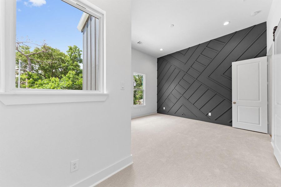 Spacious, unfurnished interior of a new home in , Houston (Image 29). Spacious, unfurnished interior of a new home in , Houston (Image 29).