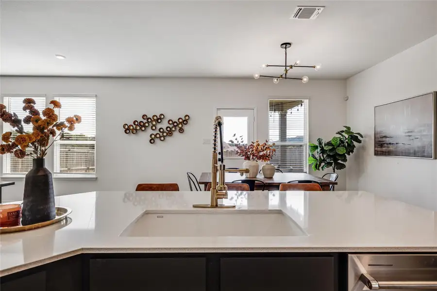 Furnished interior view inside a new home in Retreat at San Gabriel, Georgetown (Image 8).