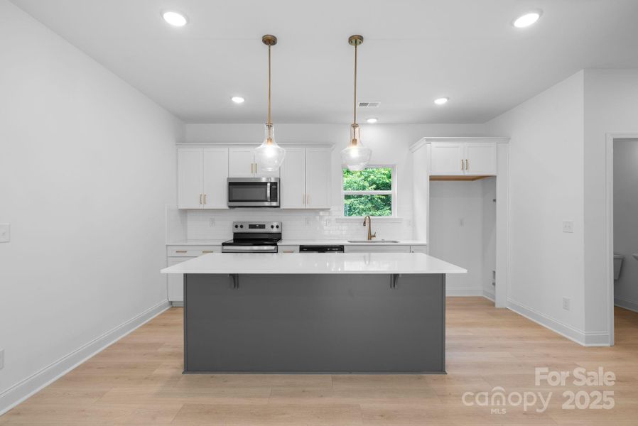 Furnished interior view inside a new home in , Asheville (Image 9).