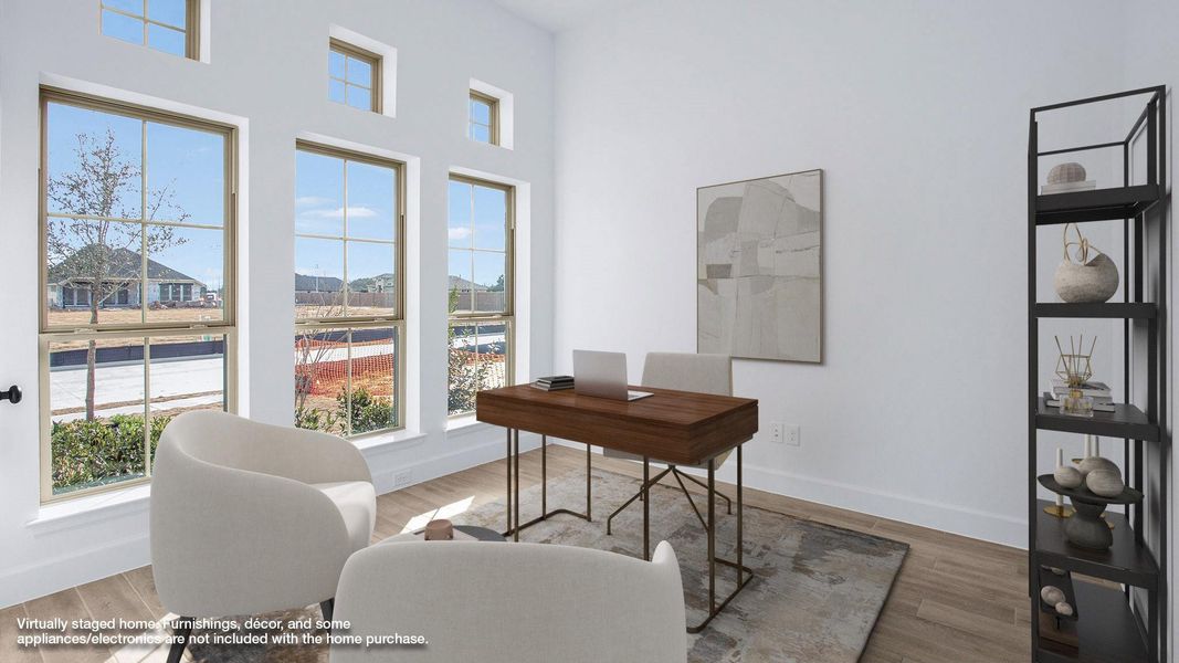 Furnished interior view inside a new home in Everly, Hockley (Image 5).