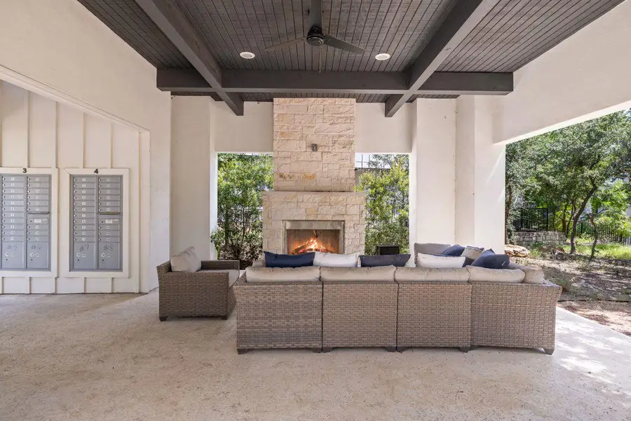 For the residents, enjoy this outdoor living room. Enjoy the fireplace when cool weather comes. For the residents, enjoy this outdoor living room. Enjoy the fireplace when cool weather comes.
