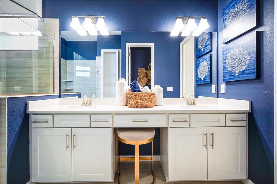 Furnished interior view inside a new home in Calusa Country Club, Lakewood Ranch (Image 22).