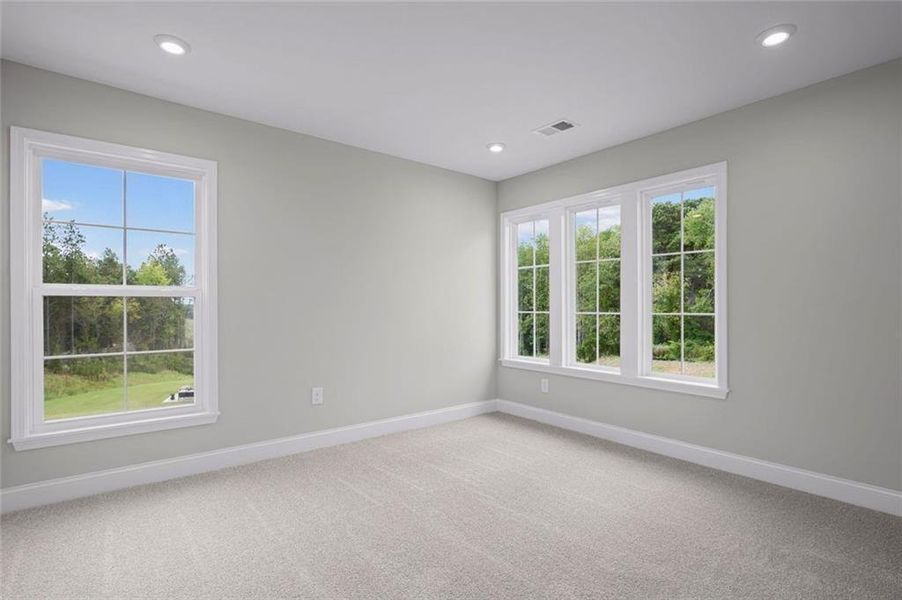 Spacious, unfurnished interior of a new home in Woodberry, Canton (Image 34).