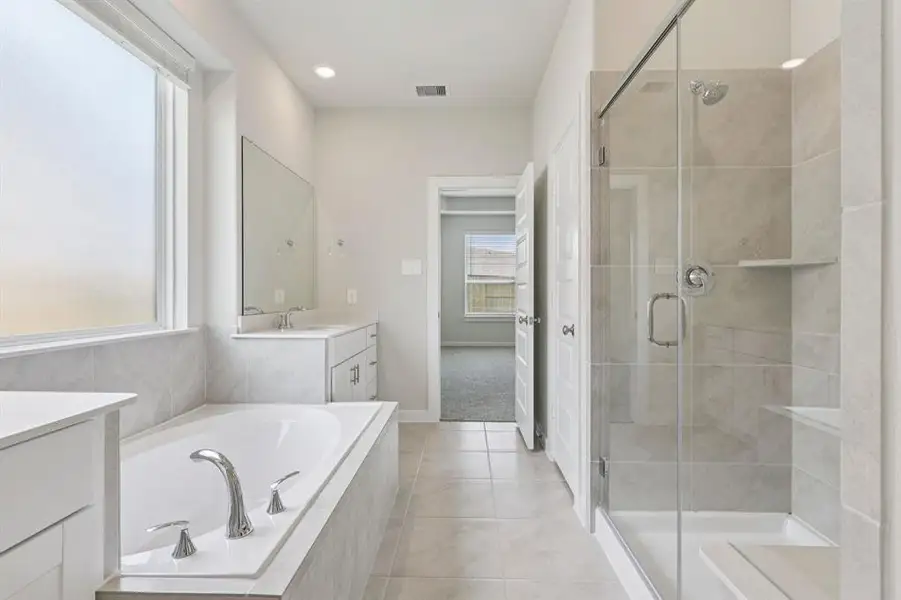 Furnished interior view inside a new home in Kingdom Heights, Rosenberg (Image 11). Furnished interior view inside a new home in Kingdom Heights, Rosenberg (Image 11).