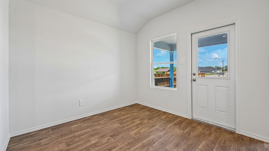 Spacious, unfurnished interior of a new home in Watermill, Uhland (Image 16).