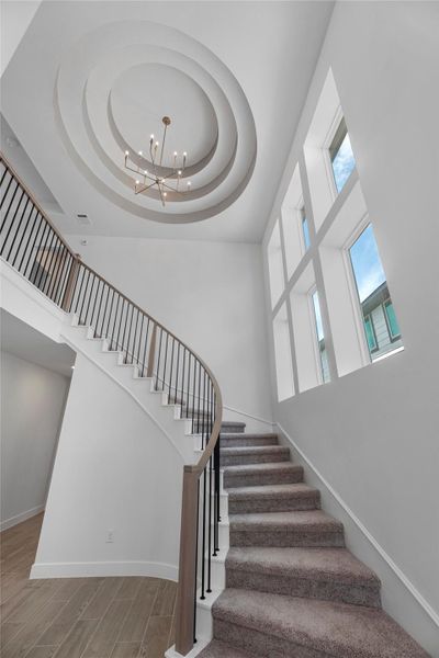 Spacious, unfurnished interior of a new home in Austin Point, Richmond (Image 11).