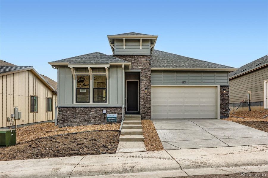 Exterior details and patio area of a home in Hillside at Castle Rock, Castle Rock (Image 24). Exterior details and patio area of a home in Hillside at Castle Rock, Castle Rock (Image 24).