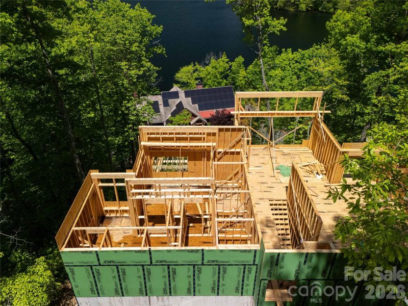 In-progress construction of a new home in , Tuckasegee, NC (Image 28). In-progress construction of a new home in , Tuckasegee, NC (Image 28).