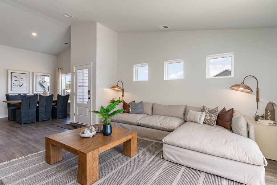 Representative furnished interior of a home built from the TUSCAN by D.R. Horton in Ridgefield, Conway (Image 14). Representative furnished interior of a home built from the TUSCAN by D.R. Horton in Ridgefield, Conway (Image 14).
