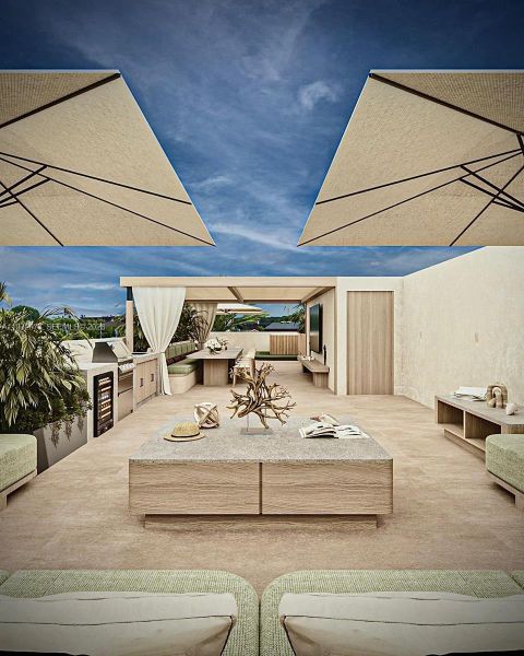 Exterior details and patio area of a home in , Miami (Image 14).