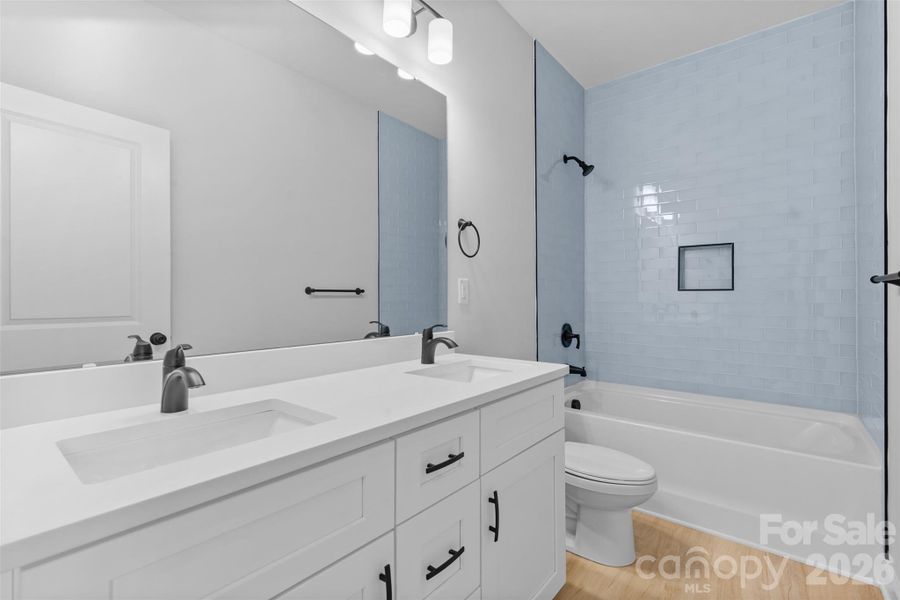 Furnished interior view inside a new home in , Charlotte (Image 4).