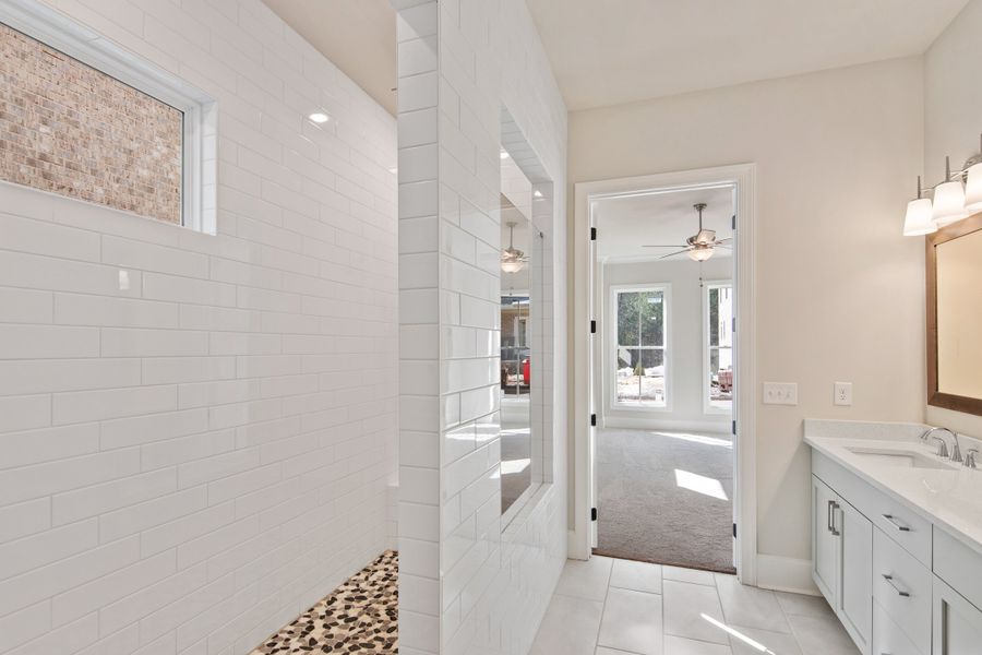 Representative furnished interior of a home built from the The Hillsdale by The Providence Group in Waterhaven, Cumming (Image 9).