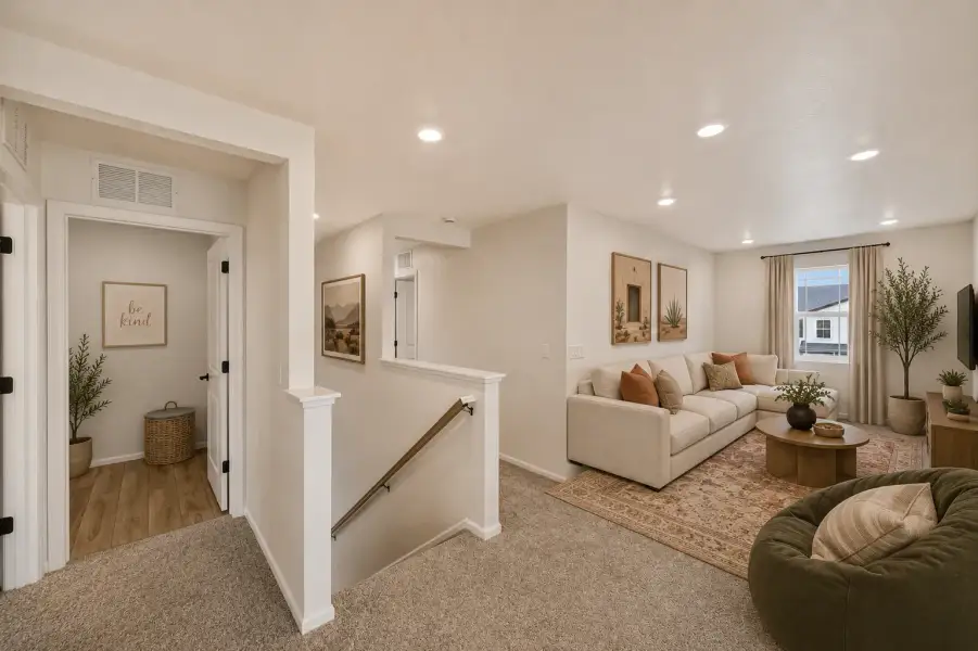 Furnished interior view inside a new home in Lake Bluff, Greeley (Image 8).