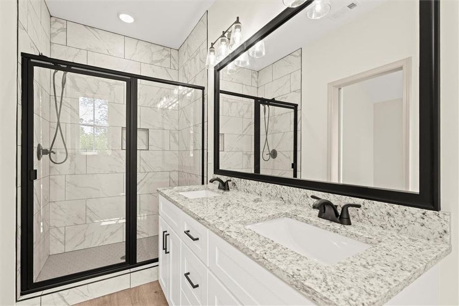 Furnished interior view inside a new home in , Tallapoosa (Image 15).