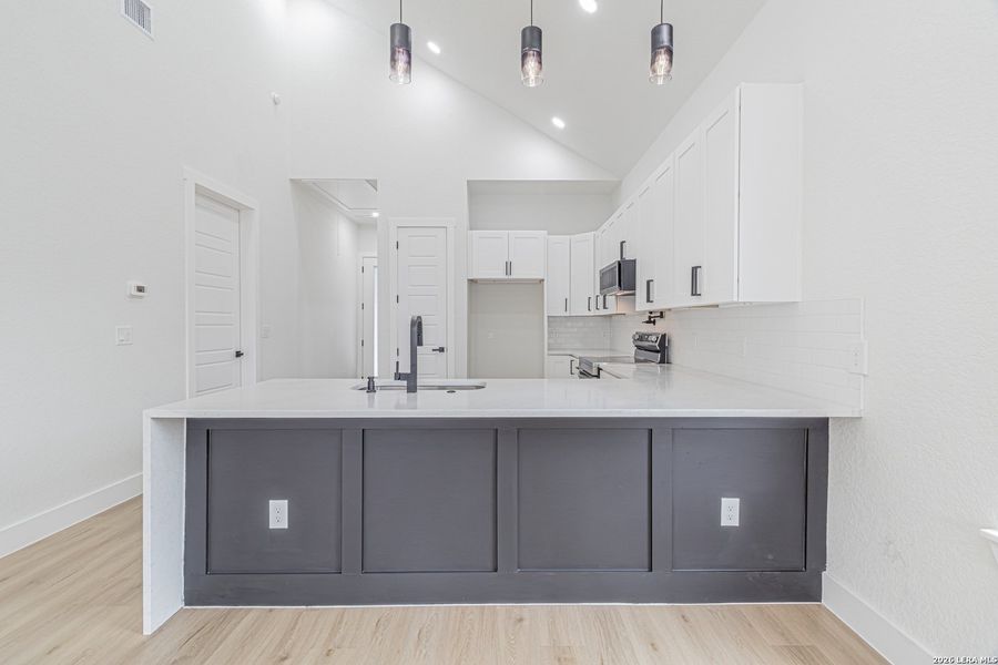 Furnished interior view inside a new home in , San Antonio (Image 3).