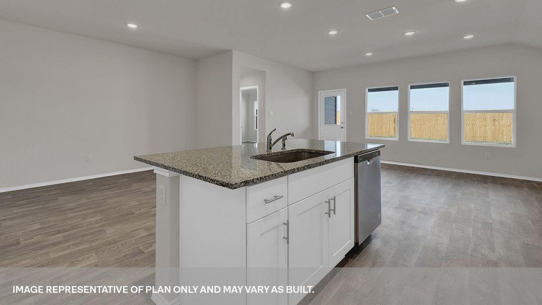 Furnished interior view inside a new home in Paramount, Kyle (Image 9).